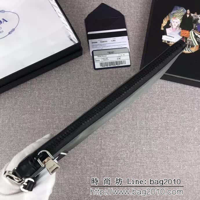 PRADA普拉達 專櫃同步 最新款式 限量版 時尚男士手包 2NH006 DD1160